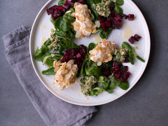 Vegane Vorspeise zu Weihnachten