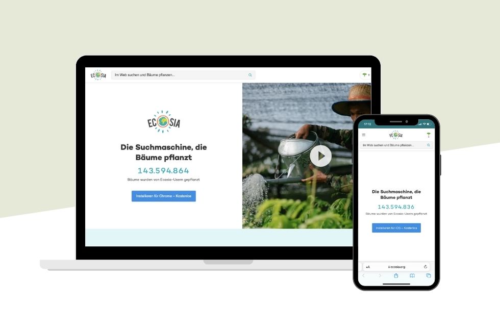 Ecosia: Die Eco-Suchmaschine | FREE MINDED FOLKS