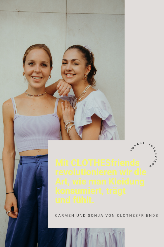 Interview mit Carmen und Sonja von CLOTHESfriends | FREE MINDED FOLKS