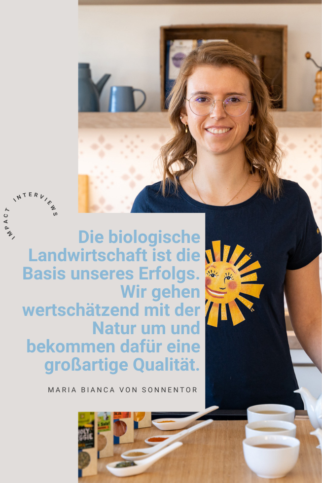 Interview mit Maria Bianca von SONNENTOR | FREE MINDED FOLKS
