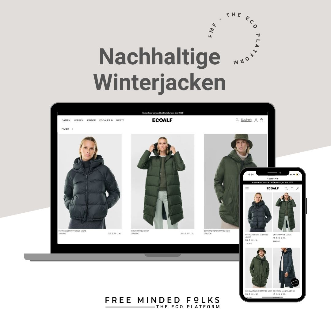 Ecoalf | Nachhaltige Winterjacken | FREE MINDED FOLKS|