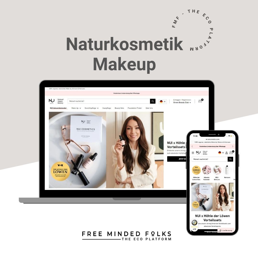 NUI Naturkosmetik Makeup I FREE MINDED FOLKS