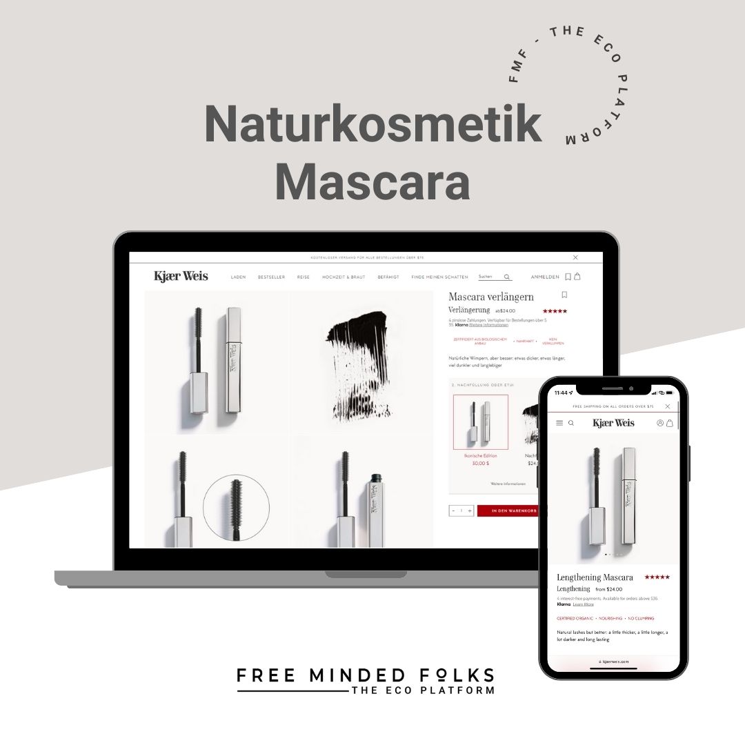 Naturkosmetik Mascara | FREE MINDED FOLKS