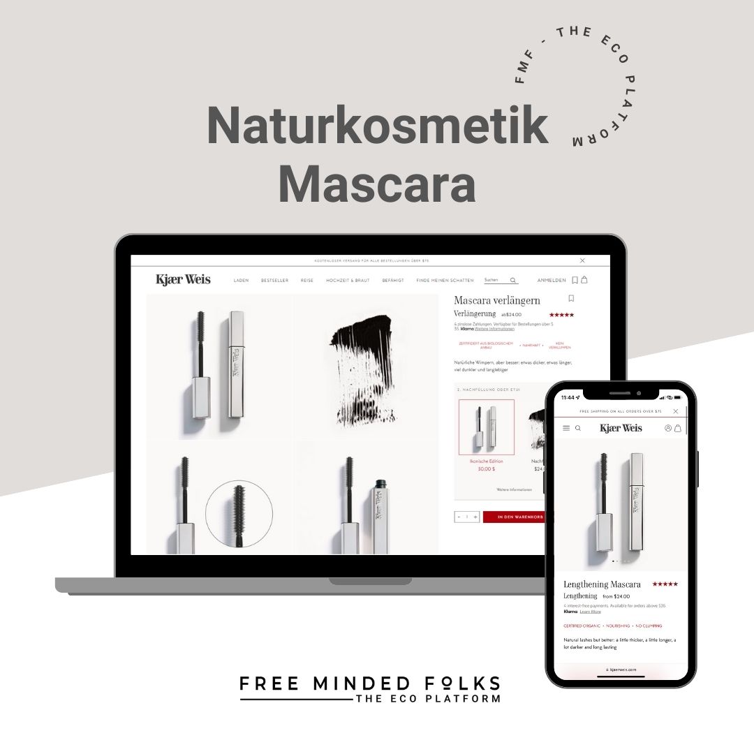 Naturkosmetik Mascara | FREE MINDED FOLKS