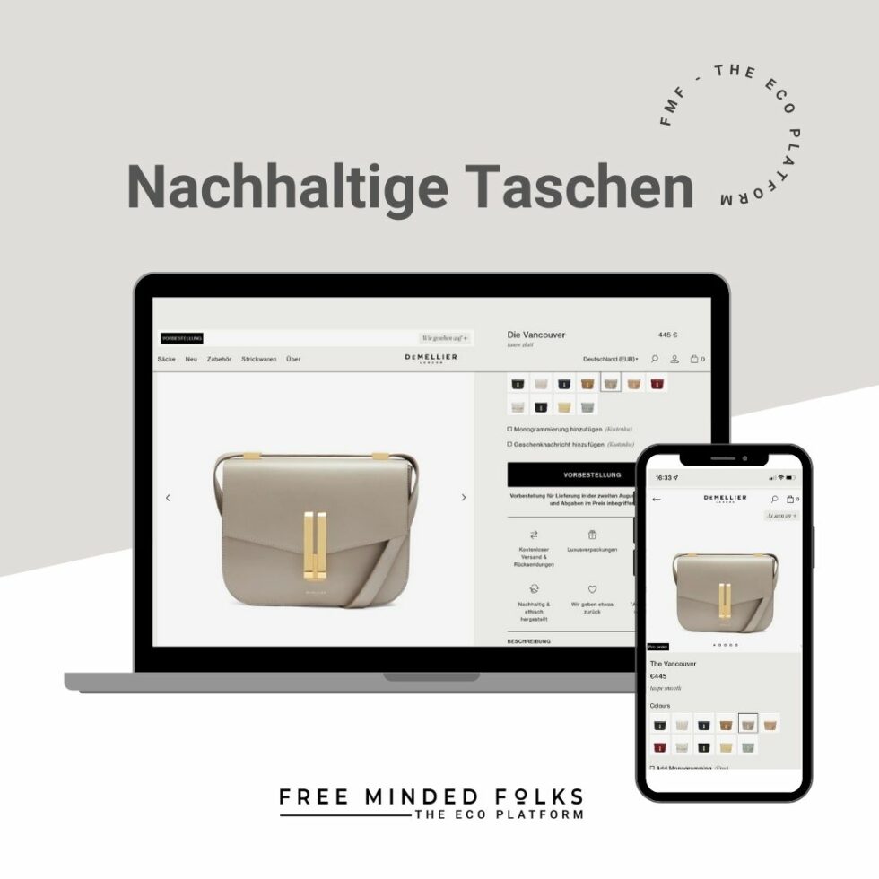 Nachhaltige Taschen | FREE MINDED FOLKS