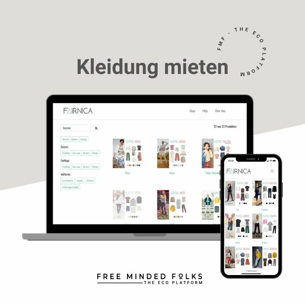 Kleidung mieten | FREE MINDED FOLKS