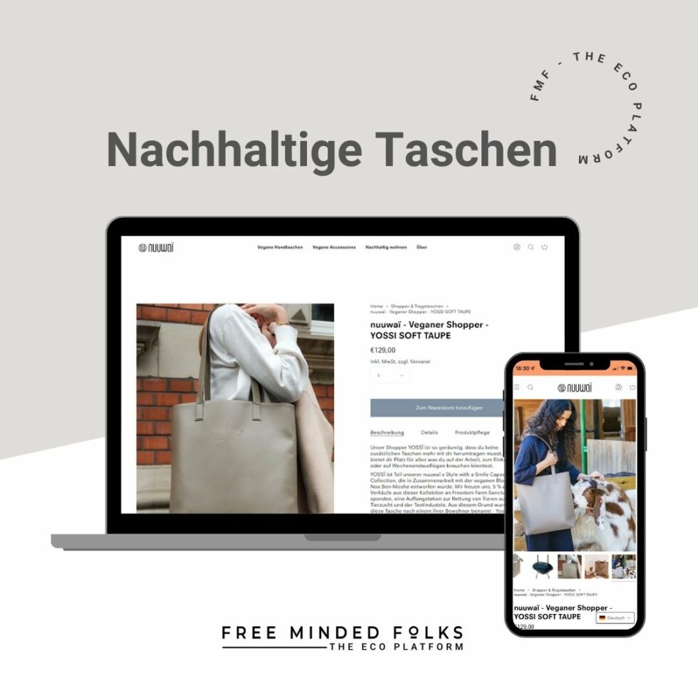 Nachhaltige Taschen | FREE MINDED FOLKS