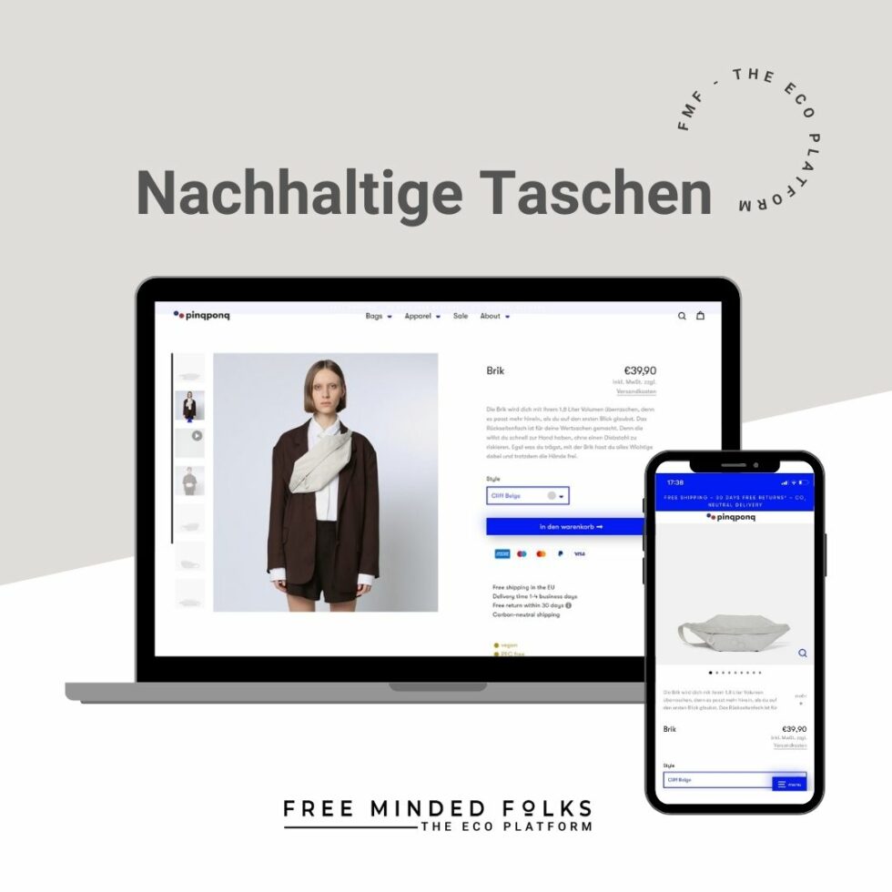 Nachhaltige Taschen | FREE MINDED FOLKS