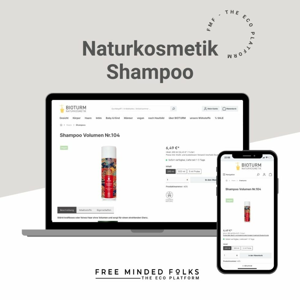Naturkosmetik Shampoo | FREE MINDED FOLKS