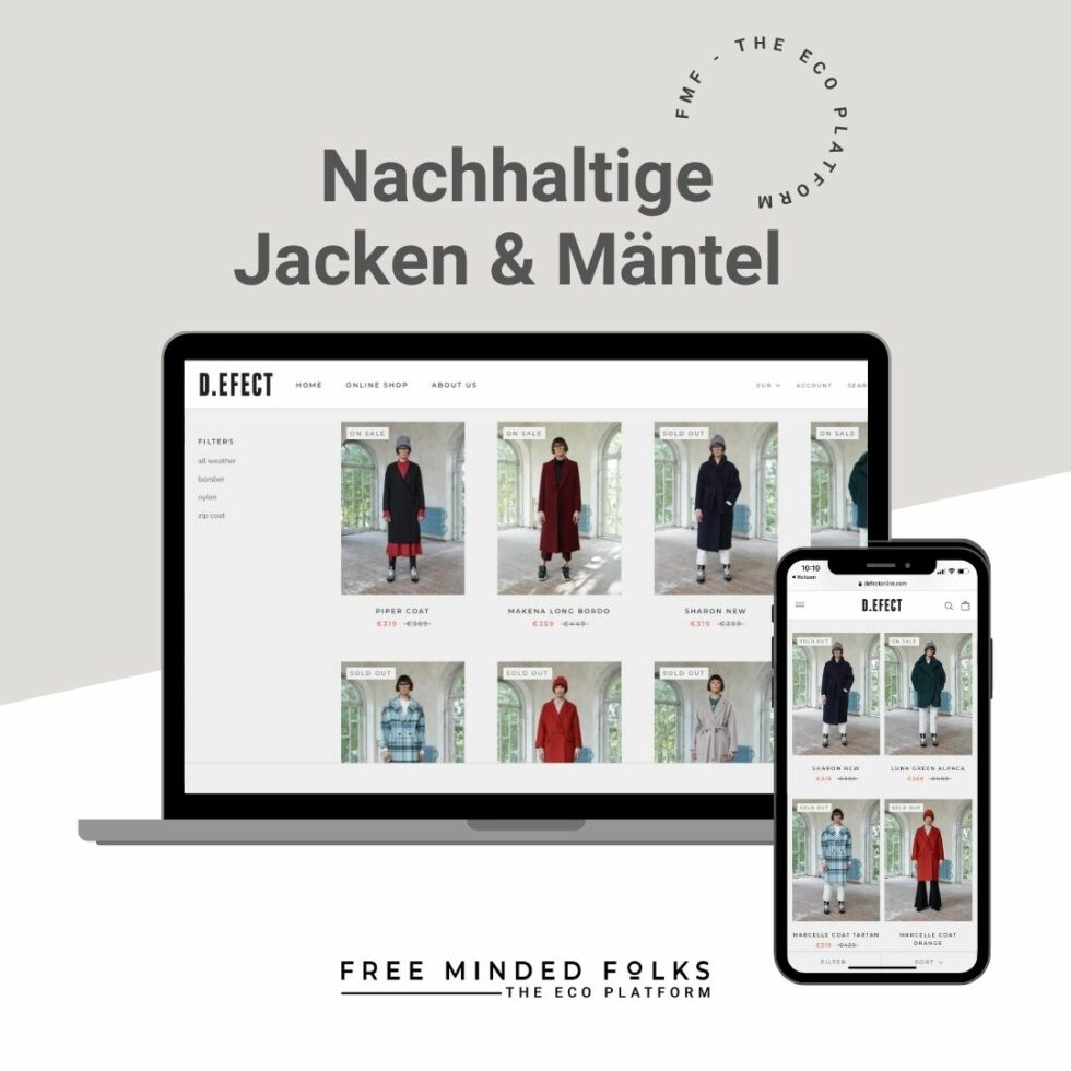 Nachhaltige Mäntel für Herbst und Winter | FREE MINDED FOLKS