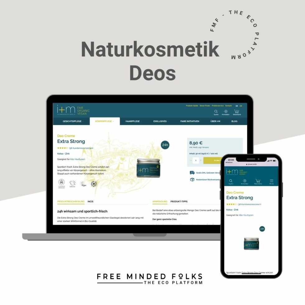 Deo Naturkosmetik im Text | FREE MINDED FOLKS