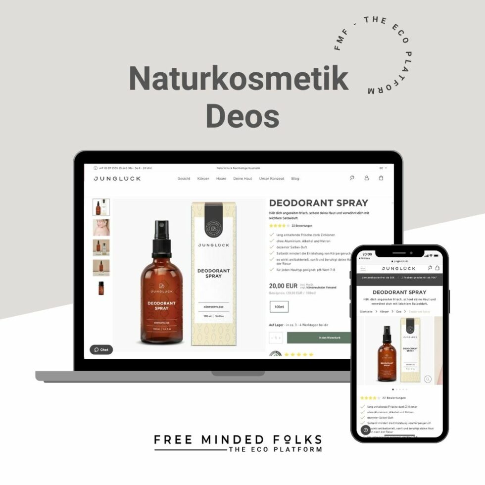 Deo Naturkosmetik im Text | FREE MINDED FOLKS