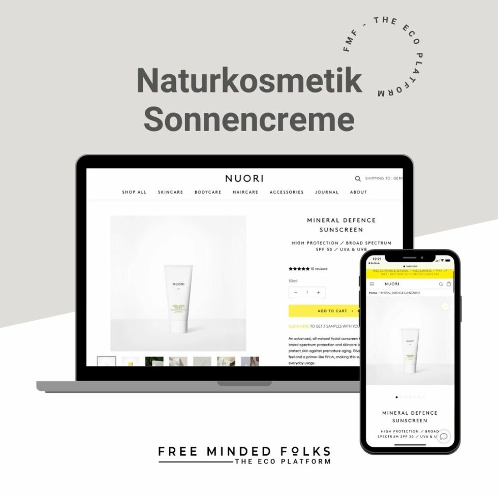 Naturkosmetik Sonnencremes | FREE MINDED FOLKS