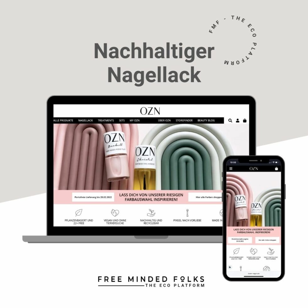 Veganer Nagellack | FREE MINDED FOLKS