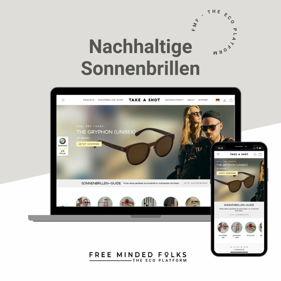 Nachhaltige Sonnenbrillen | FREE MINDED FOLKS