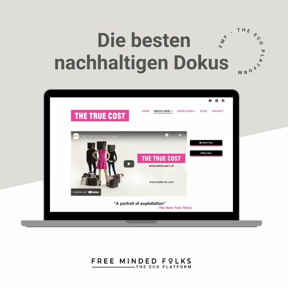 Must-Watch Dokus zu Nachhaltigkeits-Themen | FREE MINDED FOLKS